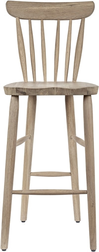 Wardley Bar Stool - Natural Oak Isoguard