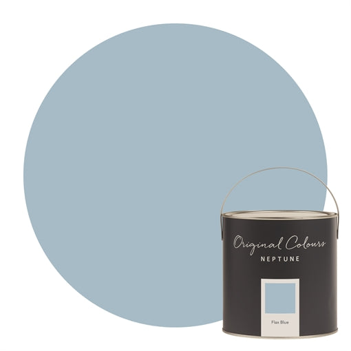 Neptune Eggshell Waterbased Pot 125ml - Flax Blue