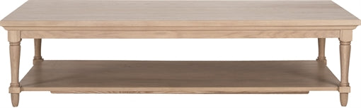 Henley 160 Rectangular Coffee Table - Oak