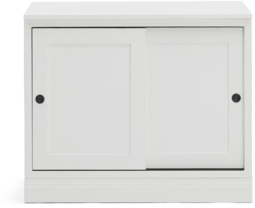 Chawton Single Sideboard With Doors - Snow