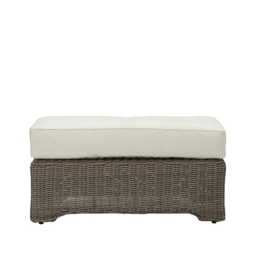 Tresco Run Up Stool with Natural Cushion