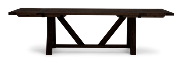Arundel 6-10 Extending Seater Dining Table, Darkened Oak