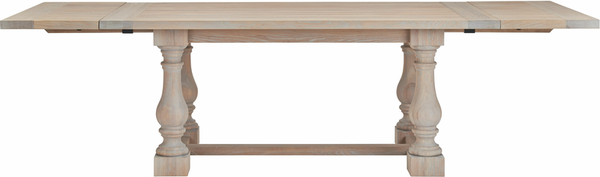 Balmoral 6-10 Seater Extending Dining Table, Seasoned Oak