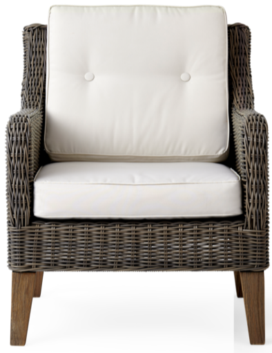 Bryher Relaxed Armchair with Natural Cushions