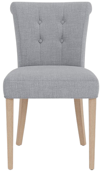 Calverston Dining Chair - Chloe Ash - Vintage Oak Legs