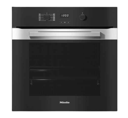 Miele Pureline 7 function Single Oven Clean Steel