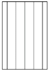 Chichester 625 Base Cabinet End Panel - Charcoal & Shell