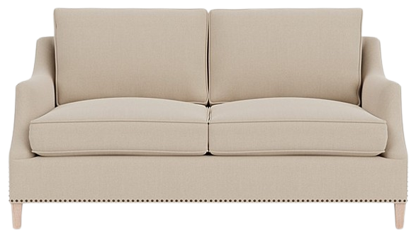 Eva Sofa Medium - Hugo Millet - Pale Oak Legs