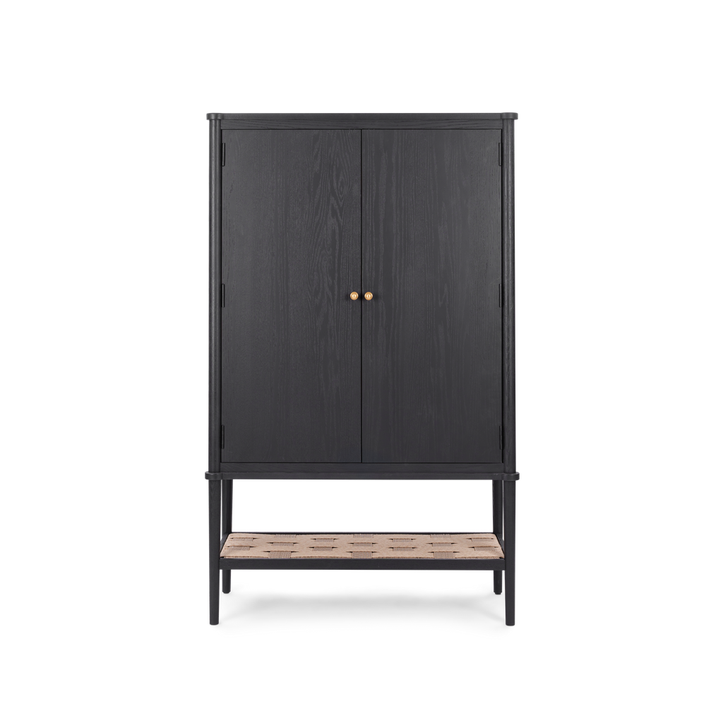 Frome Cabinet - Warm Black Oak