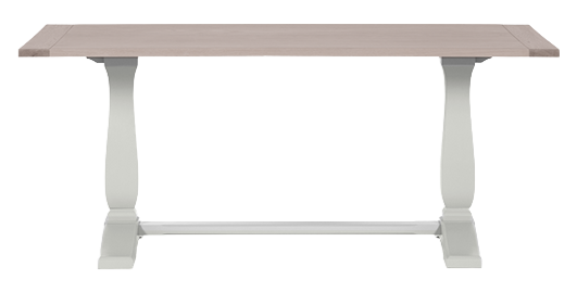 Harrogate 6 Seater Dining Table- Snow