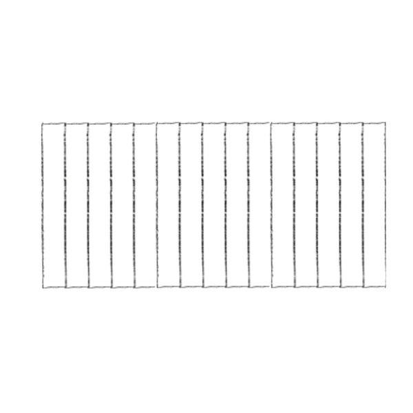 Henley 2000 Base End Panel - Teal