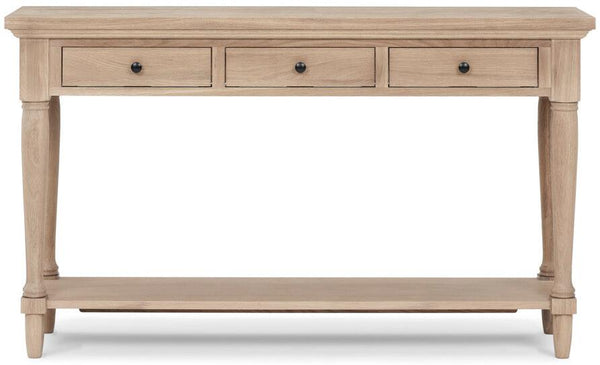 Henley 130 Rectangular Console Table - Oak