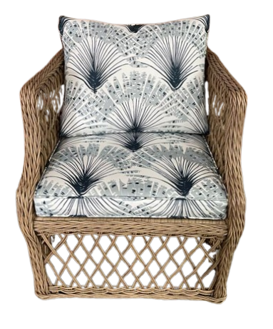 Longmeadow Carver Chair with Cushions - Brisa Navy