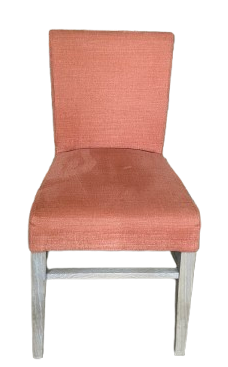 Miller Dining Chair - Linara Rhubarb - Pale Oak