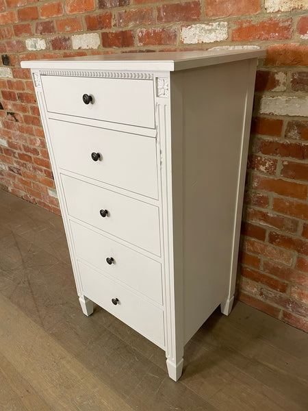 Larsson Tall Chest of Drawers - Antique Salt