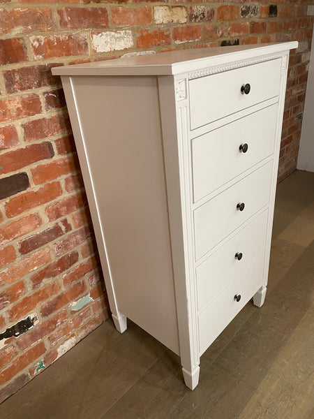 Larsson Tall Chest of Drawers - Antique Salt