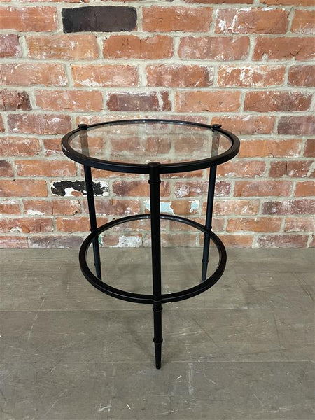 Coniston 43 Tall Round Side Table - Black Bronze
