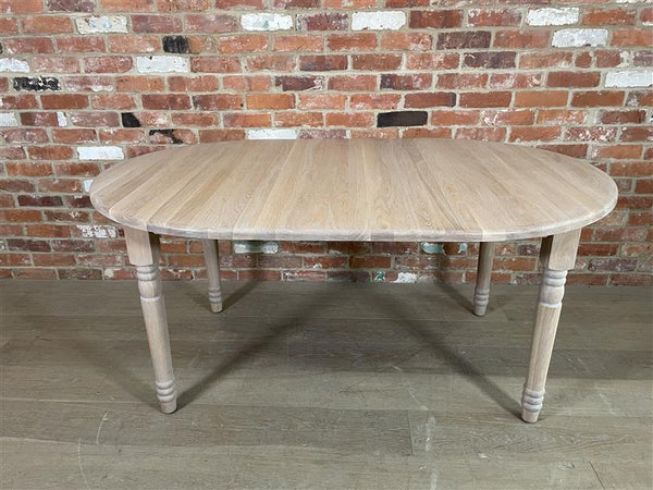 Sheldrake 4-6 Seater Extending Dining Table, Seasoned Oak