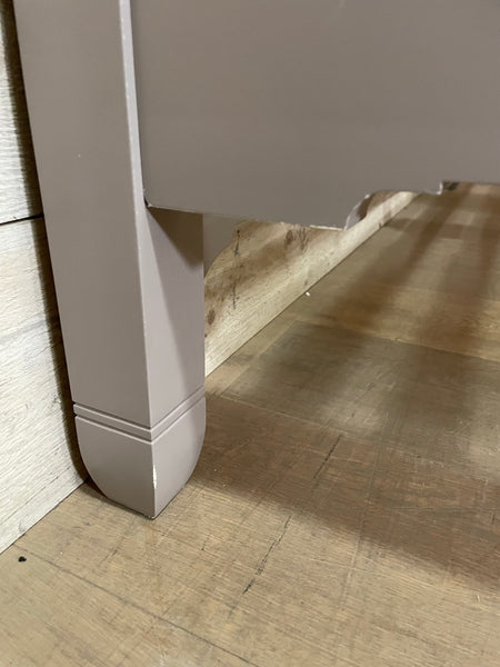 Chichester 150 Wooden King Bed - Grey Oak