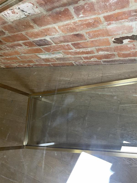 Keswick 140 Rectangular Console Table - Brushed Brass