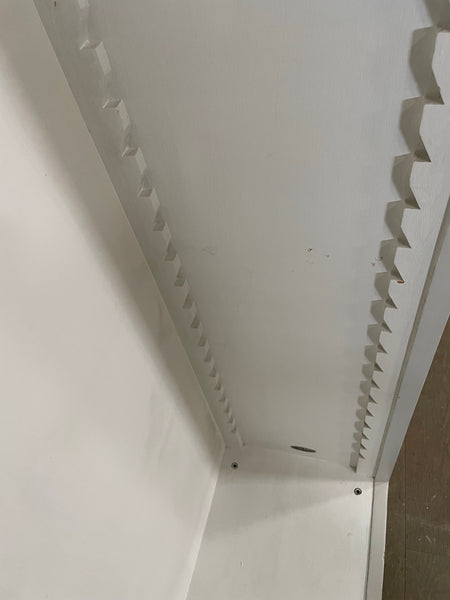 Pembroke Fitted Storage - 525mm- Exterior Driftwood/Lead Light & Interior Shell/Silver Birch- No Shelves