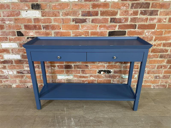 Aldwych 122 Rectangular Console Table - Blakeney Blue