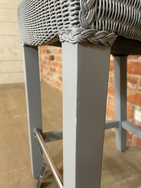 Montague High Back Bar Stool - Fog