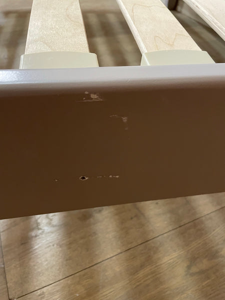 Chichester 150 Wooden King Bed - Grey Oak