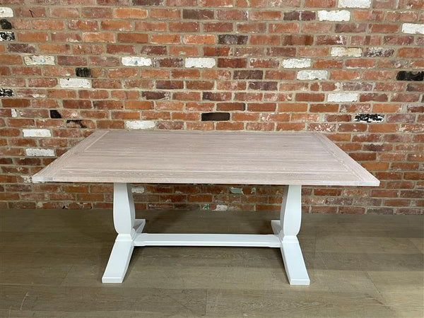 Harrogate 6 Seater Dining Table- Snow