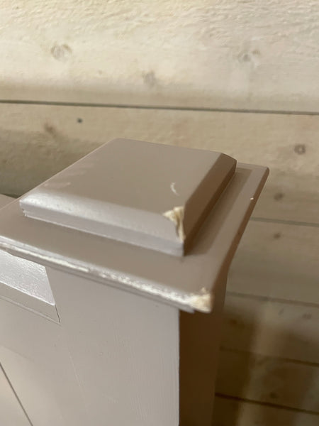 Chichester 150 Wooden King Bed - Grey Oak