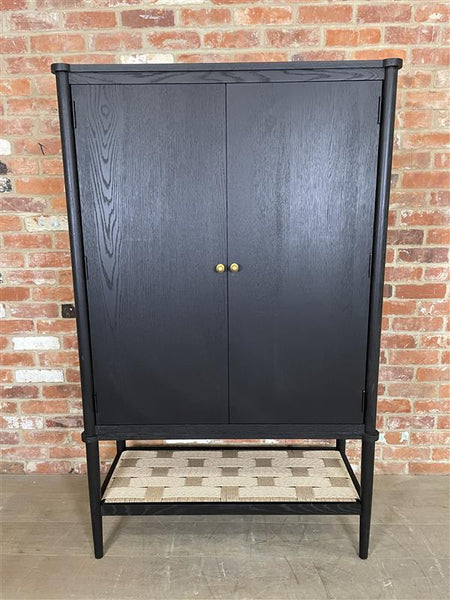 Frome Cabinet - Warm Black Oak