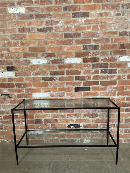 Coniston 120 Rectangular Console Table -  Black Bronze