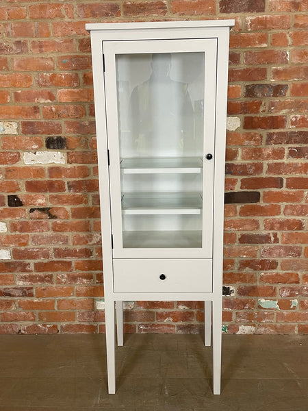 Portobello Cabinet - Left Hand - Driftwood Exterior & Silver Birch Interior