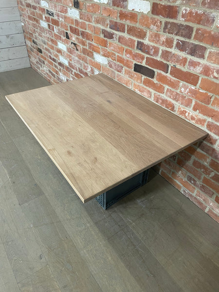 Charlecote 1200 Rectangular Island Counter Top - Natural Oak