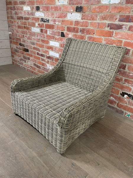 Hayburn Relaxed Armchair with Cushions (Missing 4 feet Bungs) - Hazel