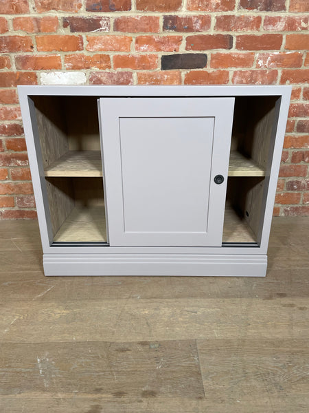 Chawton Single 2 Door Base Cabinet - Grey Oak