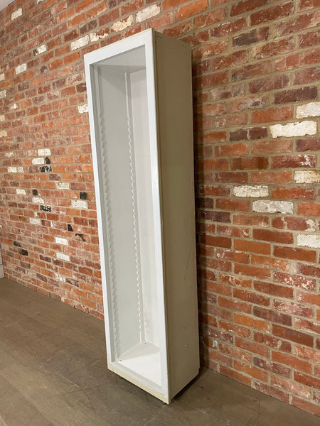 Pembroke Fitted Storage - 525mm- Exterior Driftwood/Lead Light & Interior Shell/Silver Birch- No Shelves