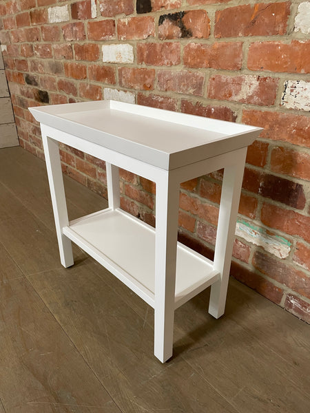 Aldwych 56 Rectangular Side Table - Snow