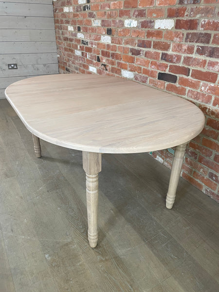 Sheldrake 4-6 Seater Extending Dining Table, Natural Oak