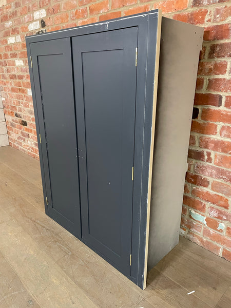 Suffolk 920 Countertop Double Door Cabinet - Charcoal