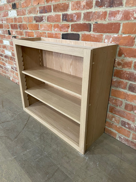Bespoke Production - Henley Oak Open Rack Wall Cabinet