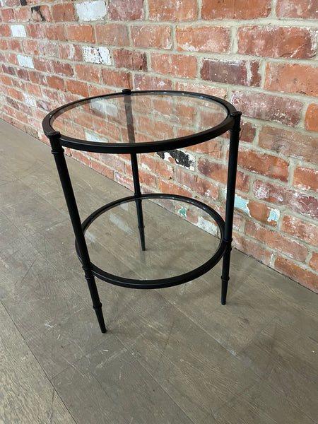 Coniston 43 Tall Round Side Table - Black Bronze