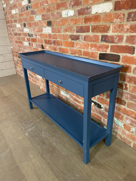 Aldwych 122 Rectangular Console Table - Blakeney Blue
