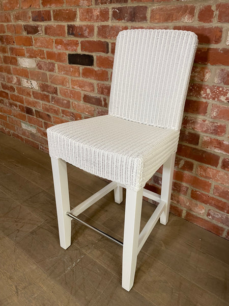 Montague High Back Bar Stool - Snow