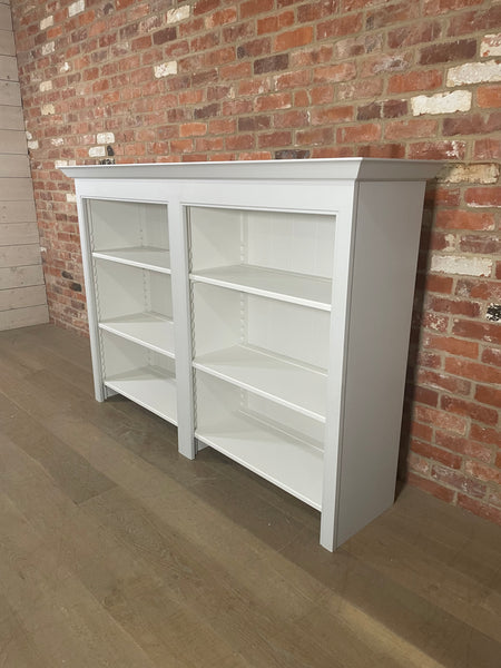 Chichester 6ft Grand Bookcase Open Rack - Shingle