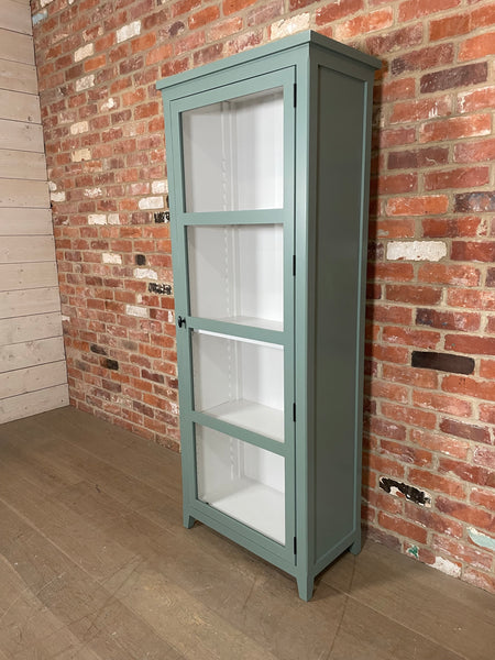 Shepton Glazed Cabinet - Right Opening- Cactus