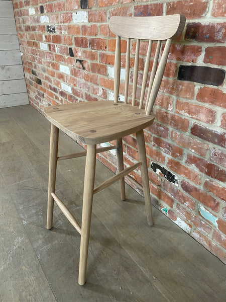 Wardley Bar Stool - Natural Oak Isoguard