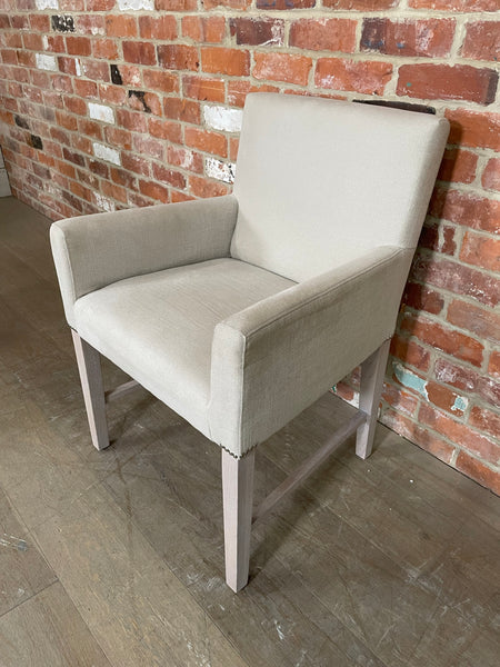 Shoreditch Carver Chair - Linara Natural - Pale Oak