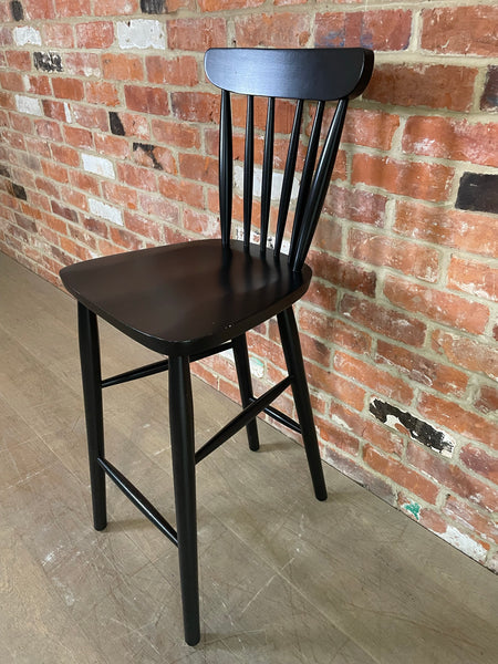 Wardley Bar Stool - Warm Black