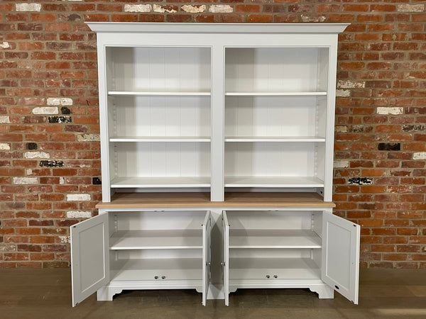 Chichester 6ft Grand Bookcase - Shingle